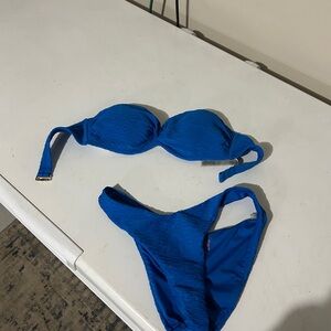 Victoria's Secret Vibrant Blue Bikini Set